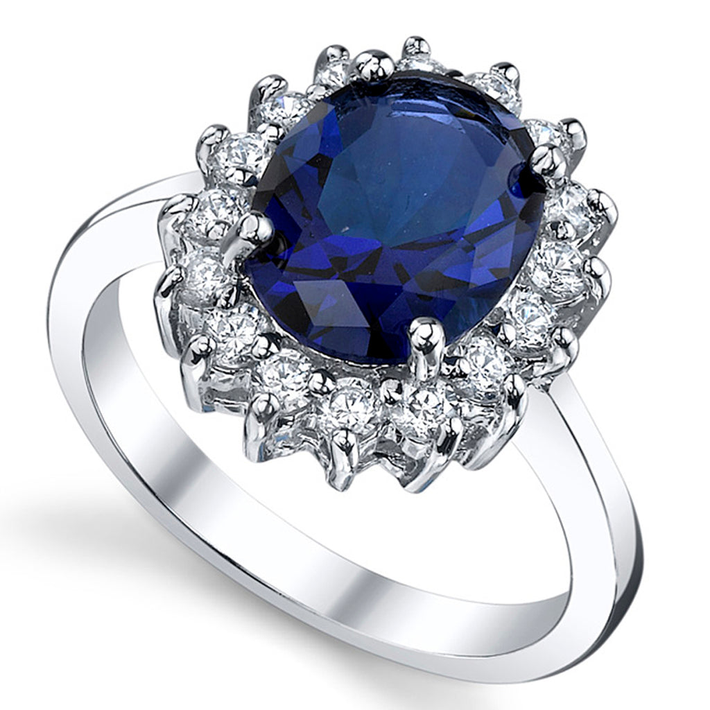 2.80ct Kate Middleton Sapphire Ring CR1009, Dublin, Ireland