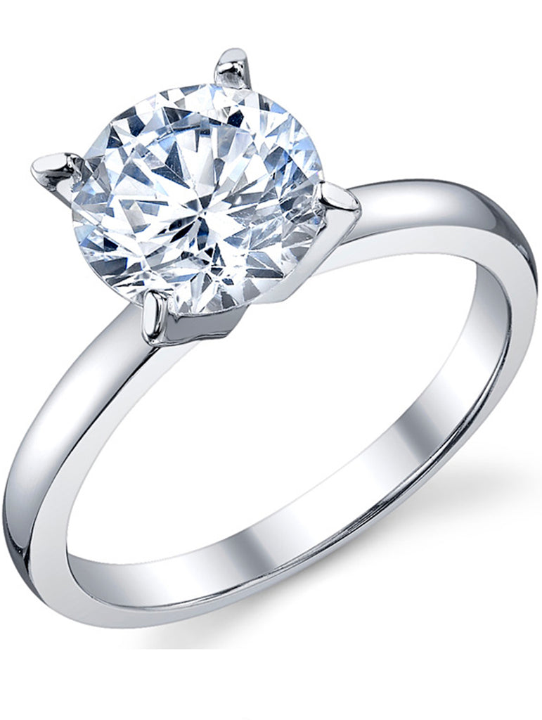 2023 New Silver Women Fashion Trend Single Full Diamond Zircon Ring Ladies  Jewelry Diamond Rings for Women Size 5 11 Womens Rose Rings (Silver, 6)