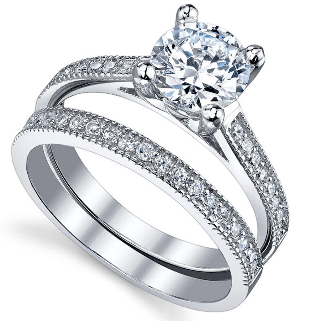Moissanite Diamond Wedding Bands women half Eternity Engagement Ring s –  agemz