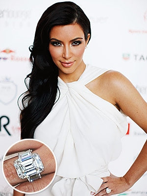 Kim Kardashian Wedding Ring Kanye West 2024 | favors.com