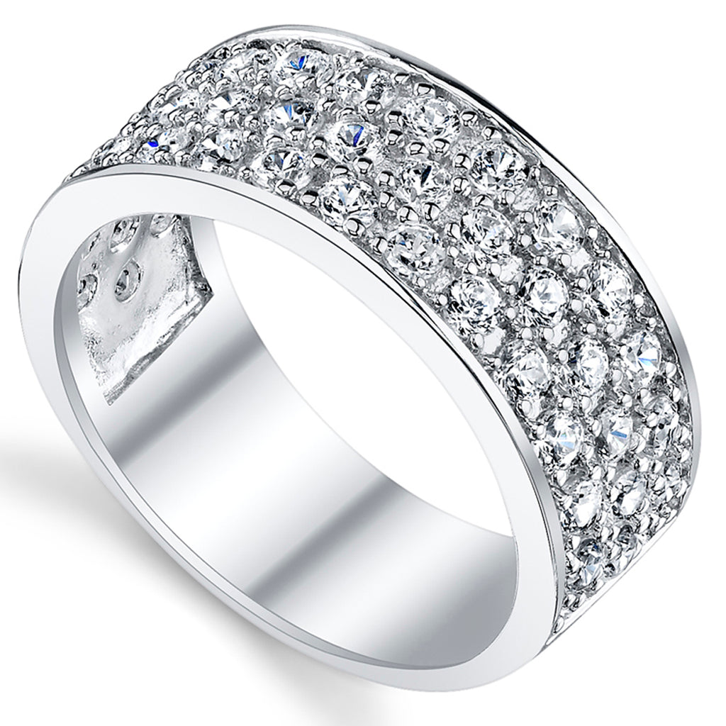 Sterling Silver 925 14K Gold Mens Wedding Band Engagement Ring 3
