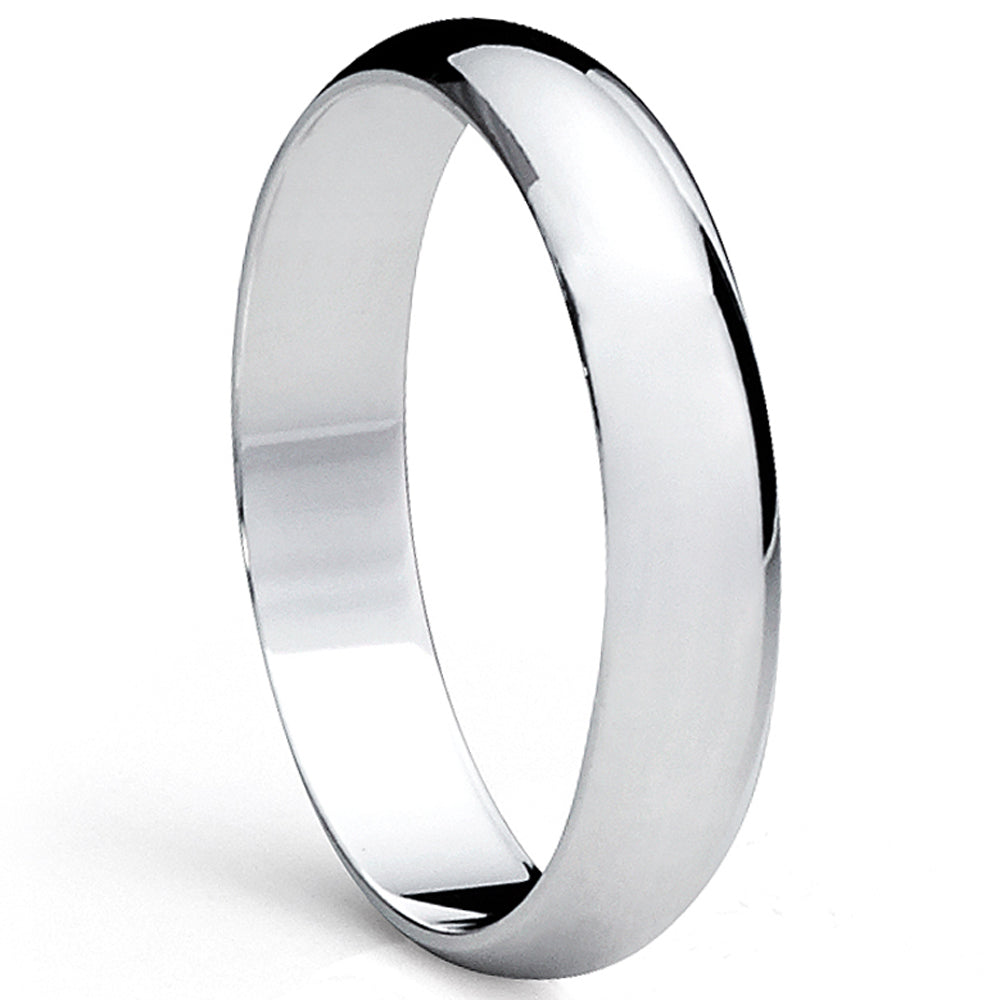 Simple Repeating Circle Ring – High Polish .925 Sterling Silver Band, Sizes 4-10 - View #12