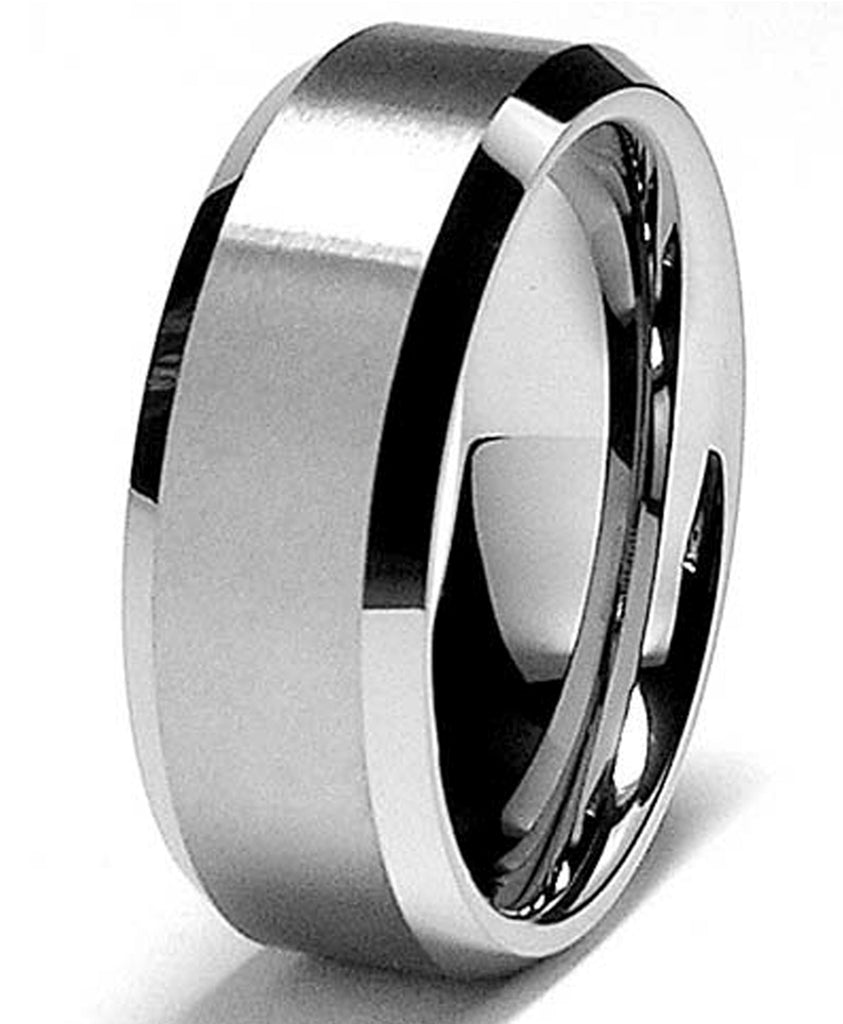 Matte Round deals Finished Tungsten Ring Size 13 1/2