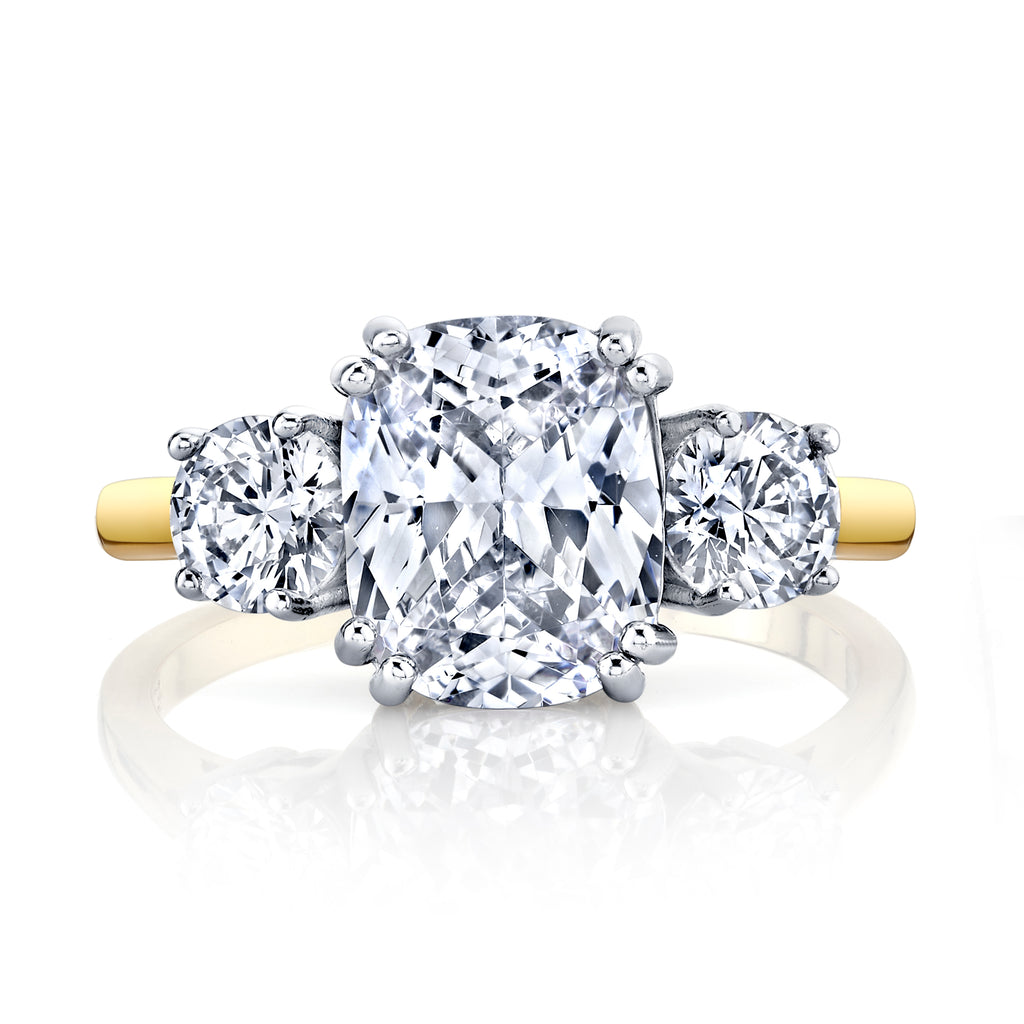Sterling Silver 925 Solitaire Ring With Cubic Zirconia – 3mm Round, Claw Setting, Gold-Plated Option, Sigopla